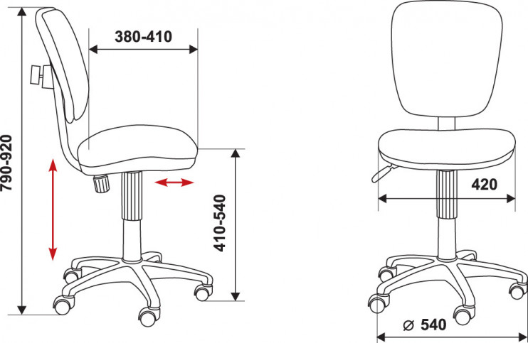 Кресло детское CH 204 bl